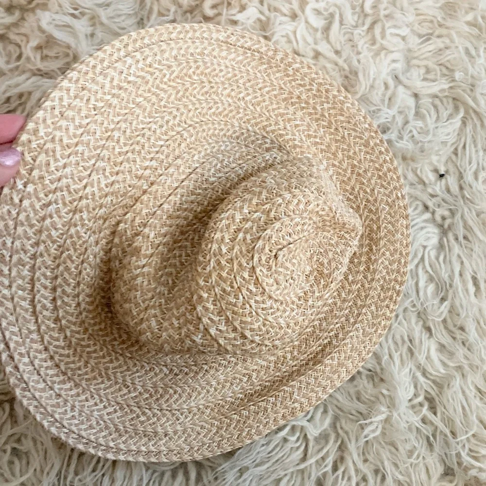 Melrose and Market | Adjustable Sun Hat One Size Beige